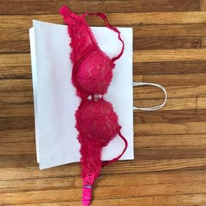 Aerie padded lace nylon 34b bra